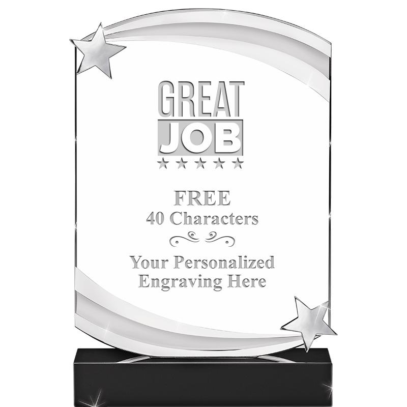 7" NEBULA STAR CRYSTAL AWARD