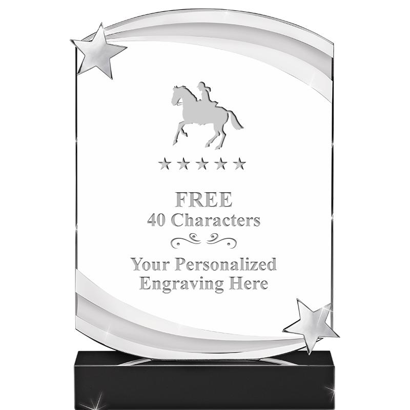 7" NEBULA STAR CRYSTAL AWARD
