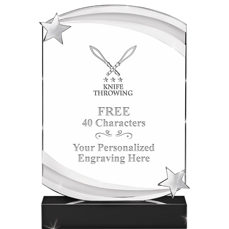 7" NEBULA STAR CRYSTAL AWARD