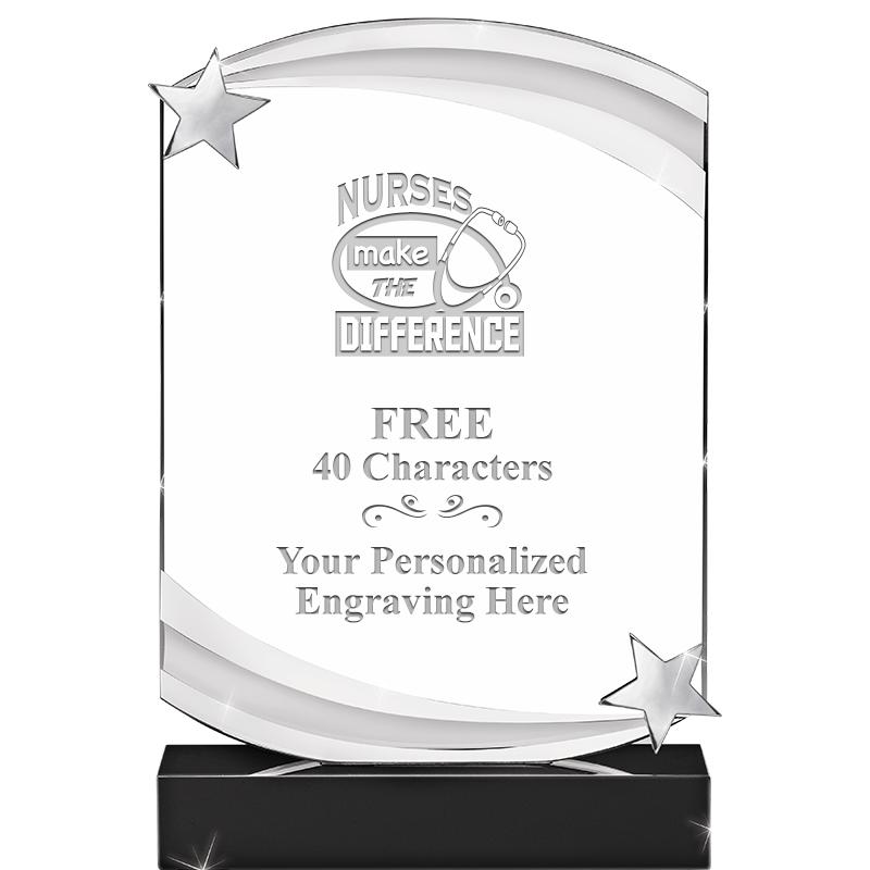 7" NEBULA STAR CRYSTAL AWARD