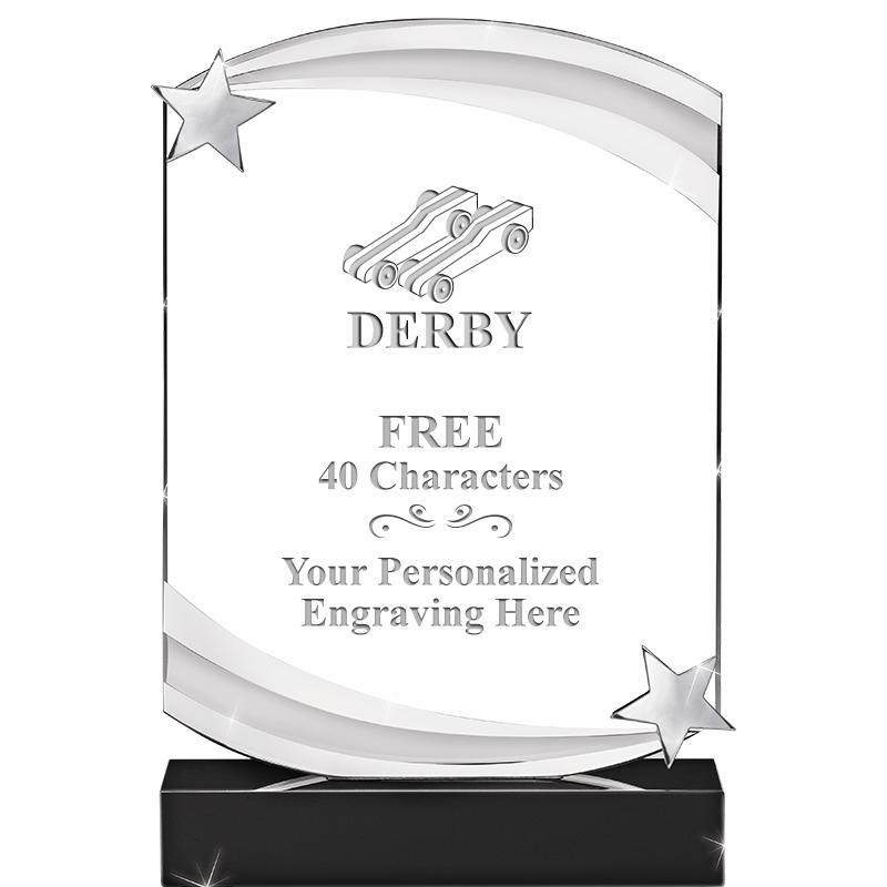 7" NEBULA STAR CRYSTAL AWARD