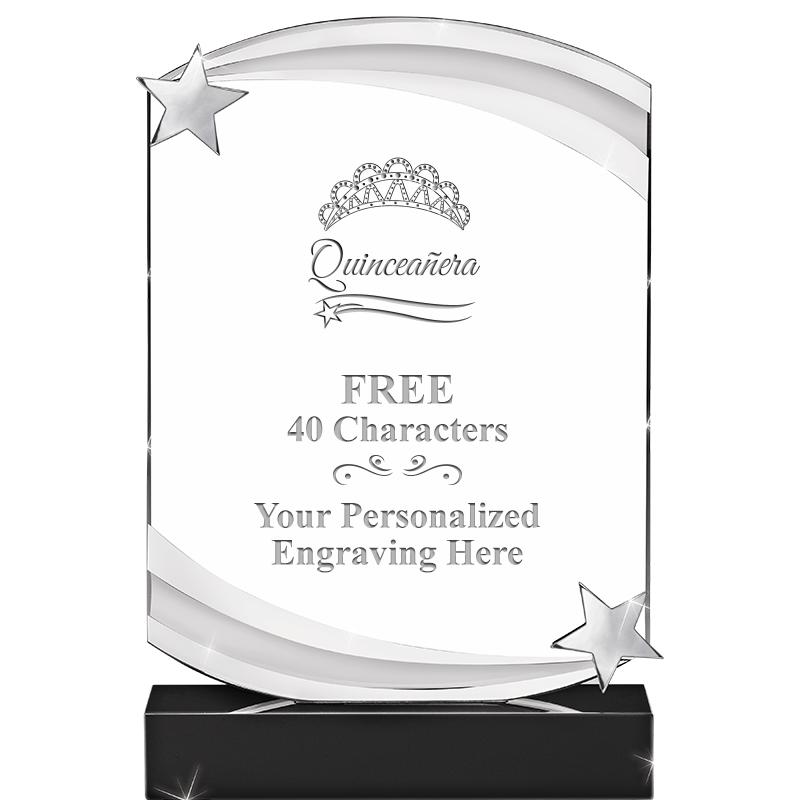 7" NEBULA STAR CRYSTAL AWARD