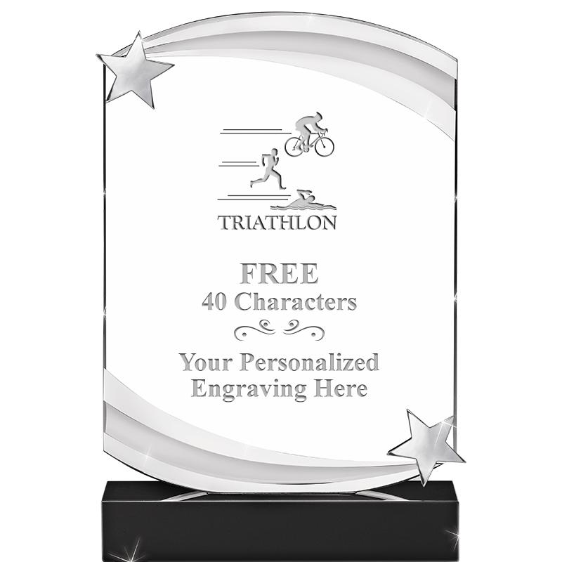 7" NEBULA STAR CRYSTAL AWARD