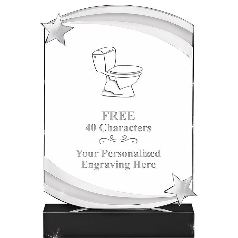 7" NEBULA STAR CRYSTAL AWARD