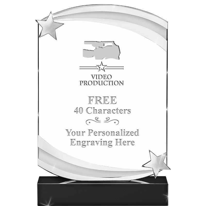 7" NEBULA STAR CRYSTAL AWARD