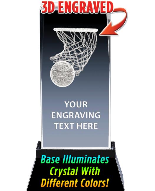 4.5" BASKETBALL HOOP LASER CRY