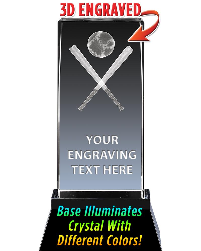 Crown Awards Baseball Trophies with Custom Engraving, 6 Personalized Boys  Baseball Championship Trophy On Black Base Prime