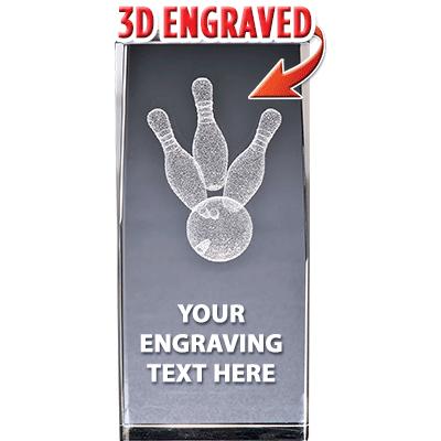 BOWL LASER CUT CRYSTAL AWARD