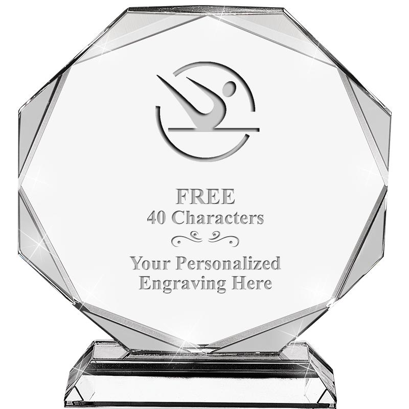 6 3/4" MAGNITUDE CRYSTAL