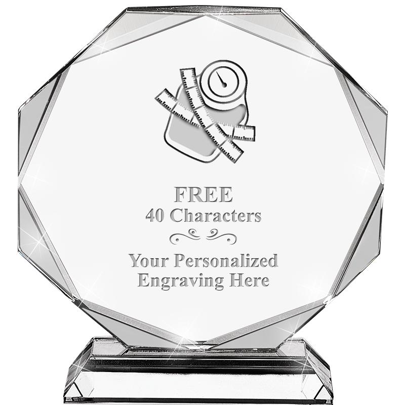 6 3/4" MAGNITUDE CRYSTAL