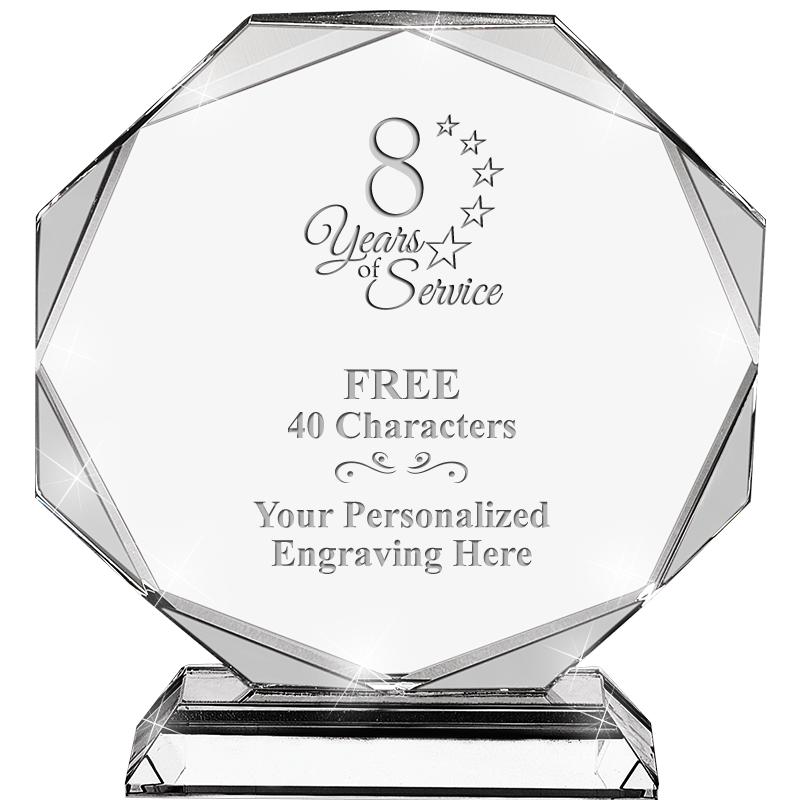 6 3/4" MAGNITUDE CRYSTAL