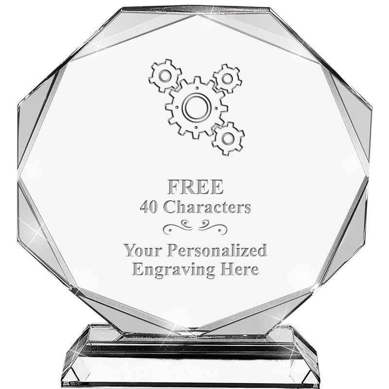 6 3/4" MAGNITUDE CRYSTAL