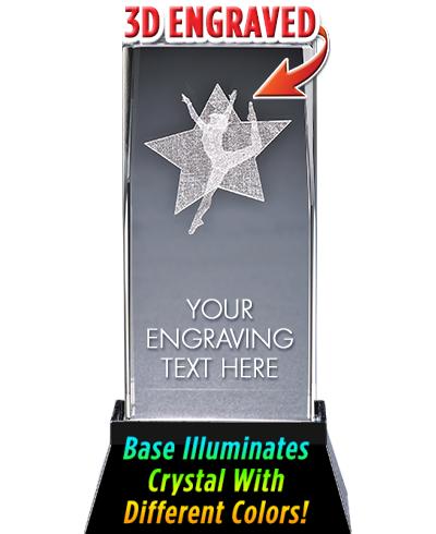 DANCE LASER CUT CRYSTAL