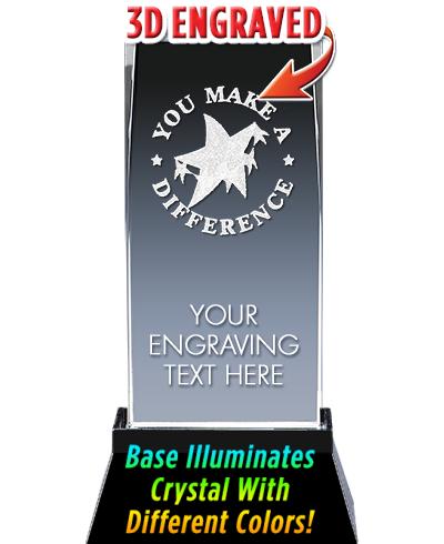 YOU MAKE A DIFFERENCE LASER CU