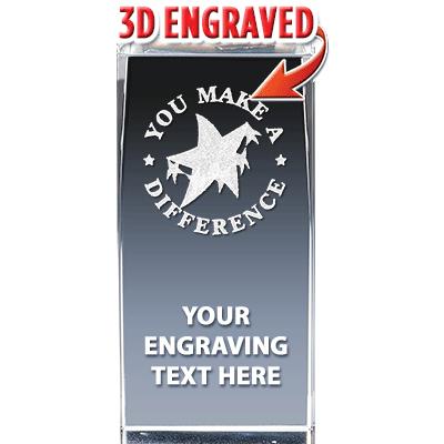 YOU MAKE A DIFFERENCE LASER CU