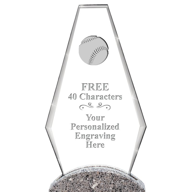 12" PALEO CRYST AND MRBL AWARD