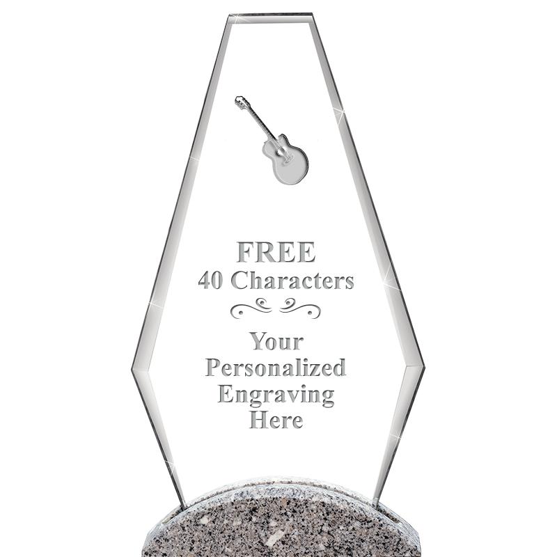 12" PALEO CRYST AND MRBL AWARD