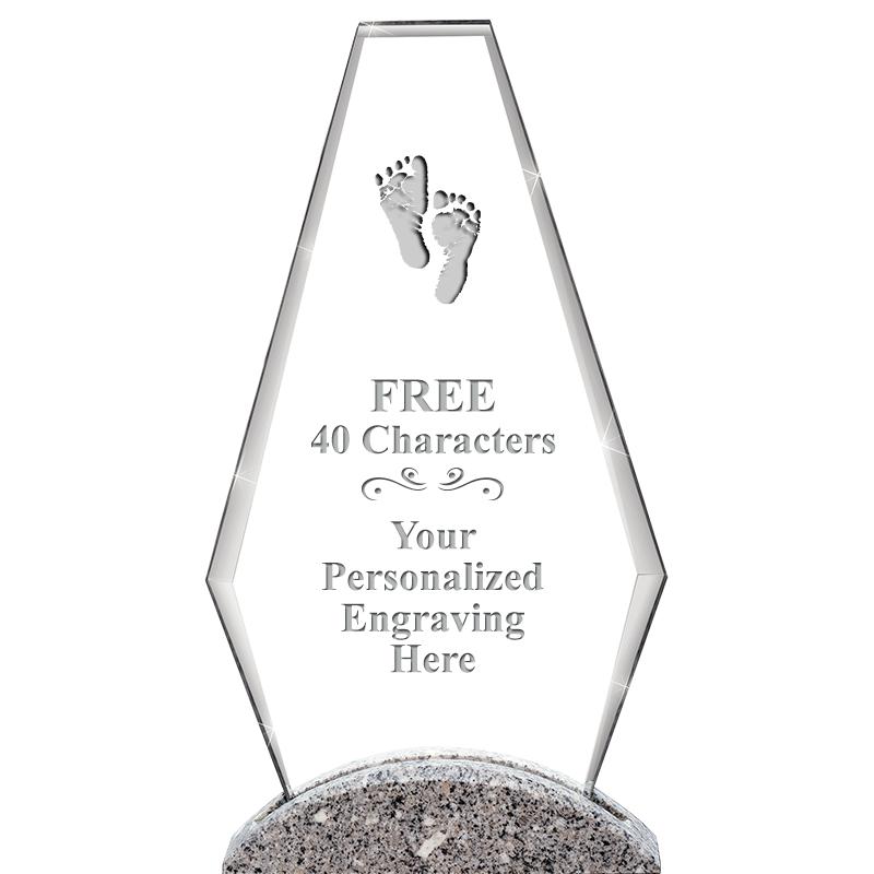 12" PALEO CRYST AND MRBL AWARD