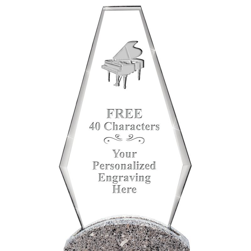 12" PALEO CRYST AND MRBL AWARD