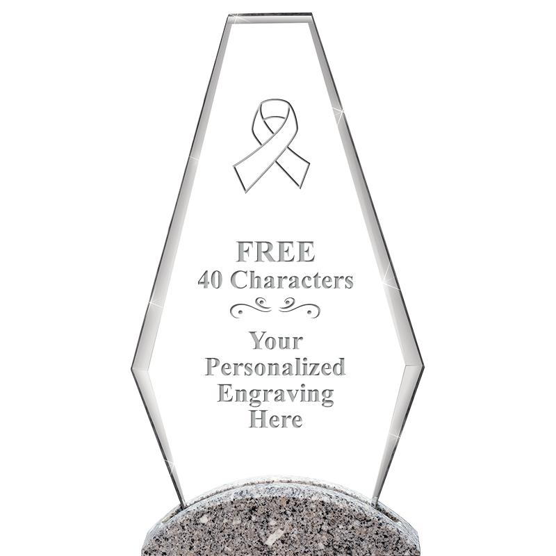 12" PALEO CRYST AND MRBL AWARD