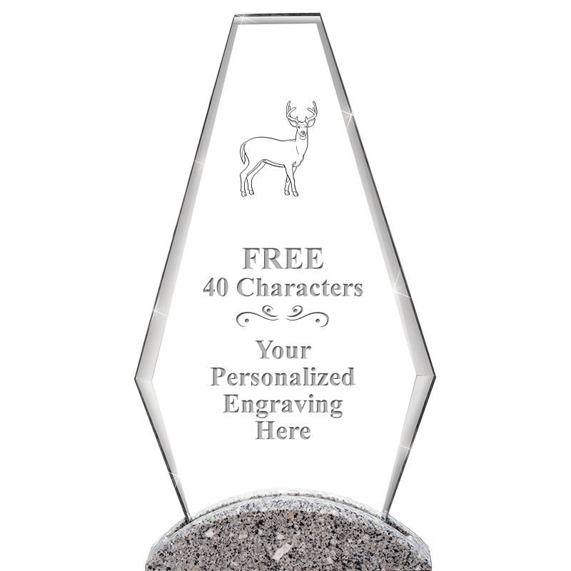 12" PALEO CRYST AND MRBL AWARD