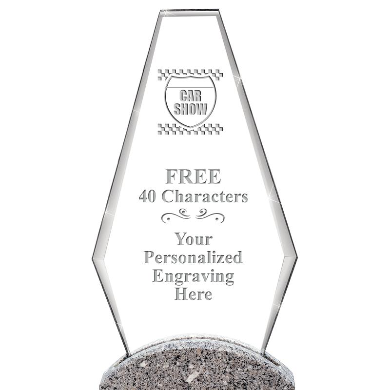 12" PALEO CRYST AND MRBL AWARD