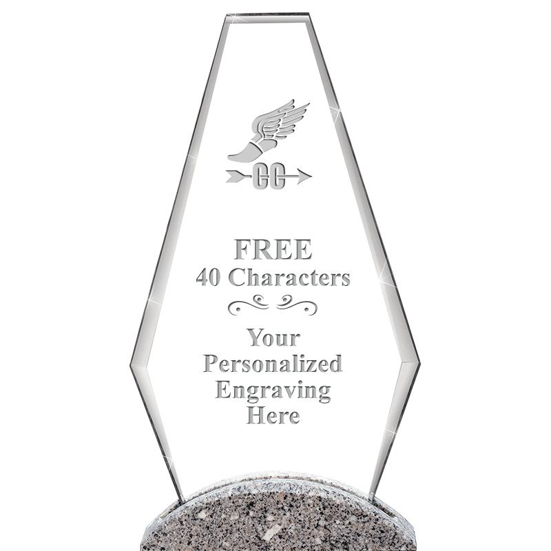 12" PALEO CRYST AND MRBL AWARD