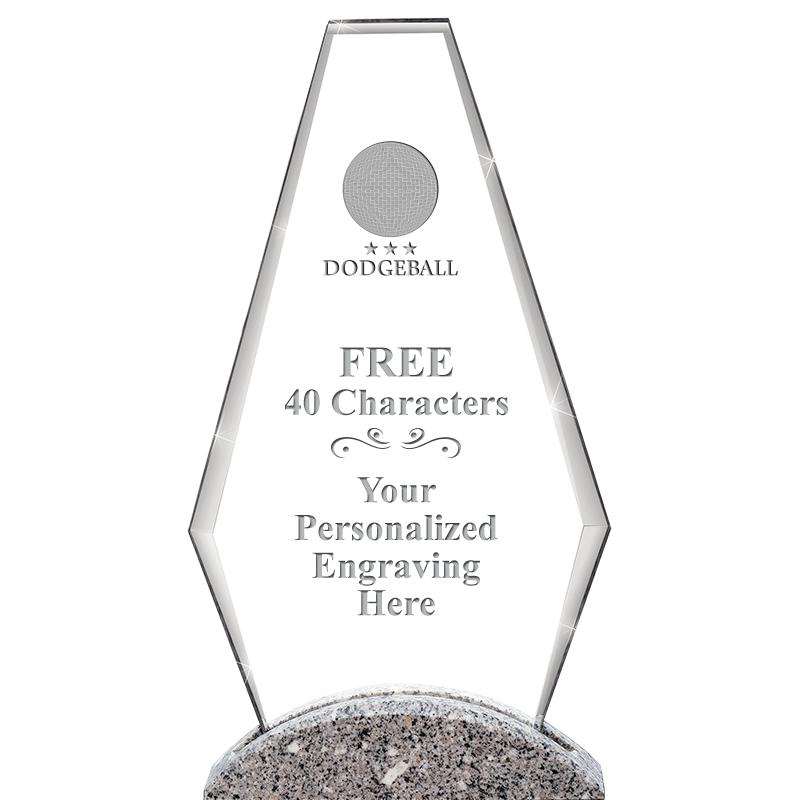 12" PALEO CRYST AND MRBL AWARD