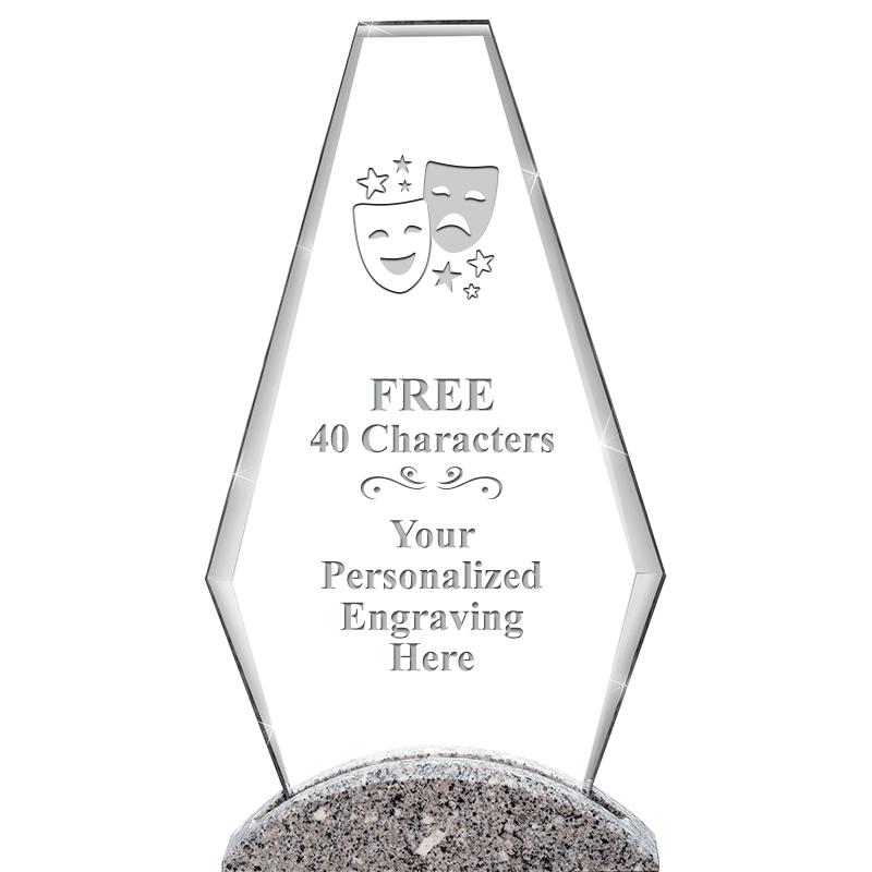 12" PALEO CRYST AND MRBL AWARD