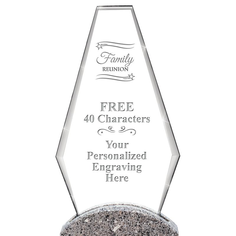 12" PALEO CRYST AND MRBL AWARD