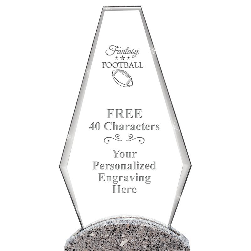 12" PALEO CRYST AND MRBL AWARD