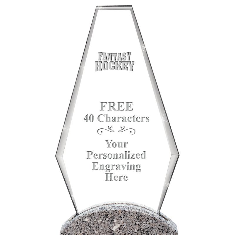 12" PALEO CRYST AND MRBL AWARD