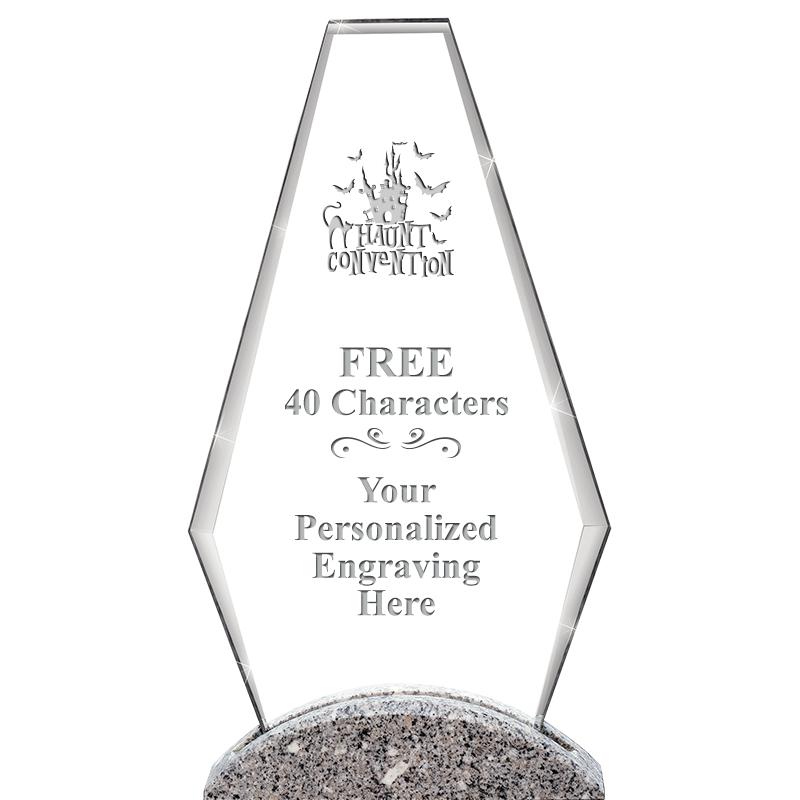 12" PALEO CRYST AND MRBL AWARD