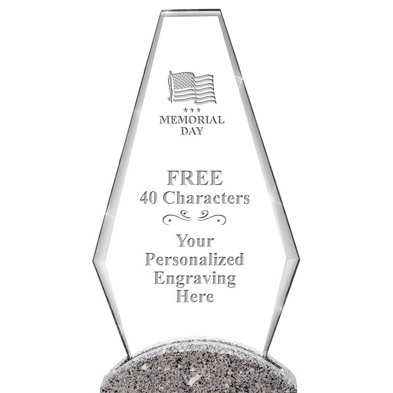 12" PALEO CRYST AND MRBL AWARD