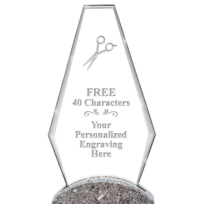 12" PALEO CRYST AND MRBL AWARD