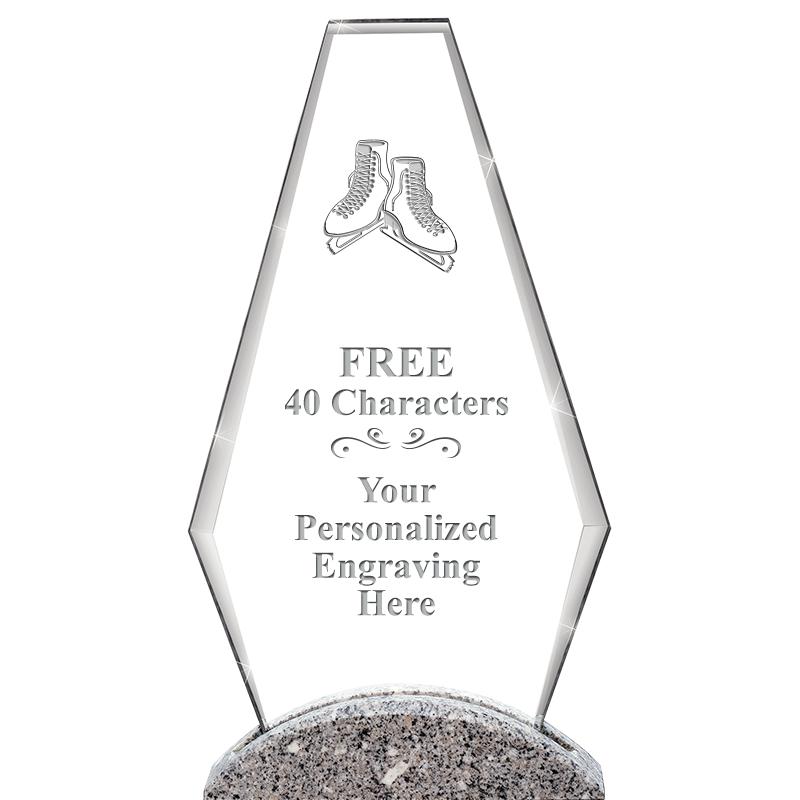 12" PALEO CRYST AND MRBL AWARD