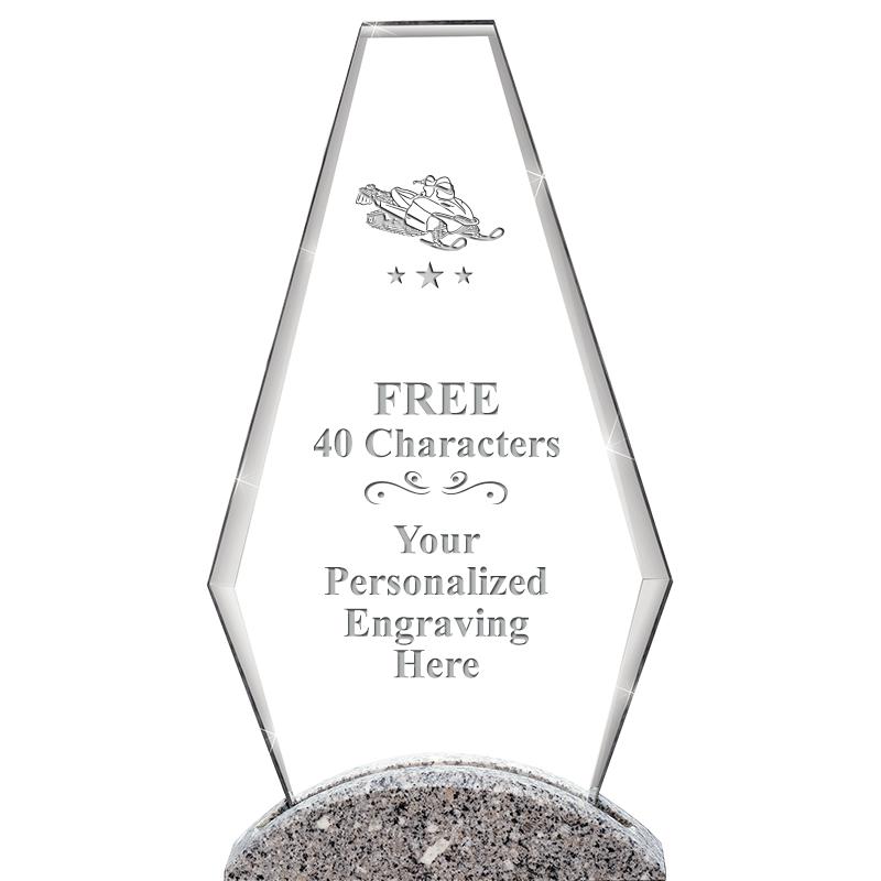 12" PALEO CRYST AND MRBL AWARD