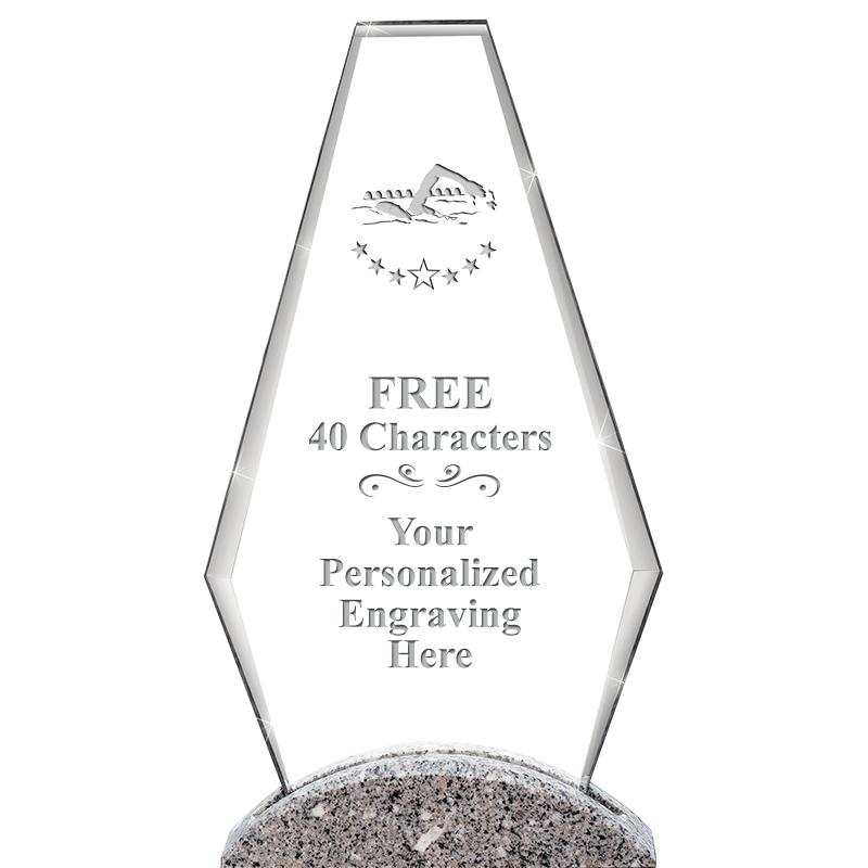 12" PALEO CRYST AND MRBL AWARD