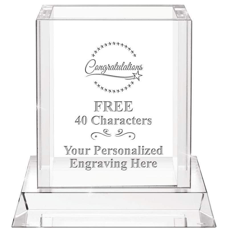 CRYSTAL PEN HOLDER