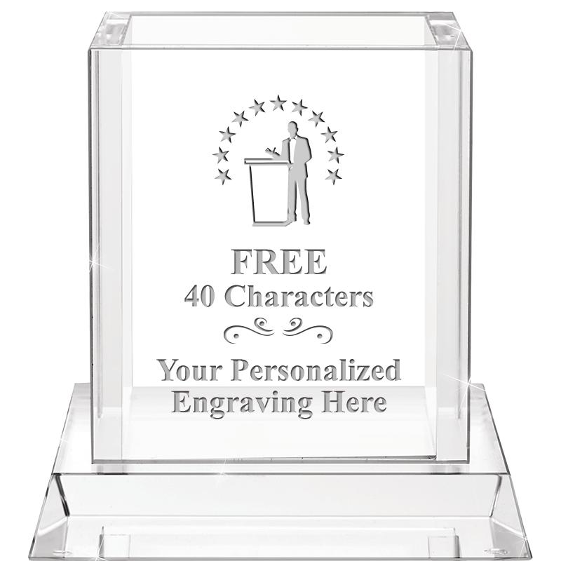 CRYSTAL PEN HOLDER