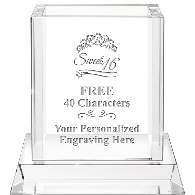CRYSTAL PEN HOLDER
