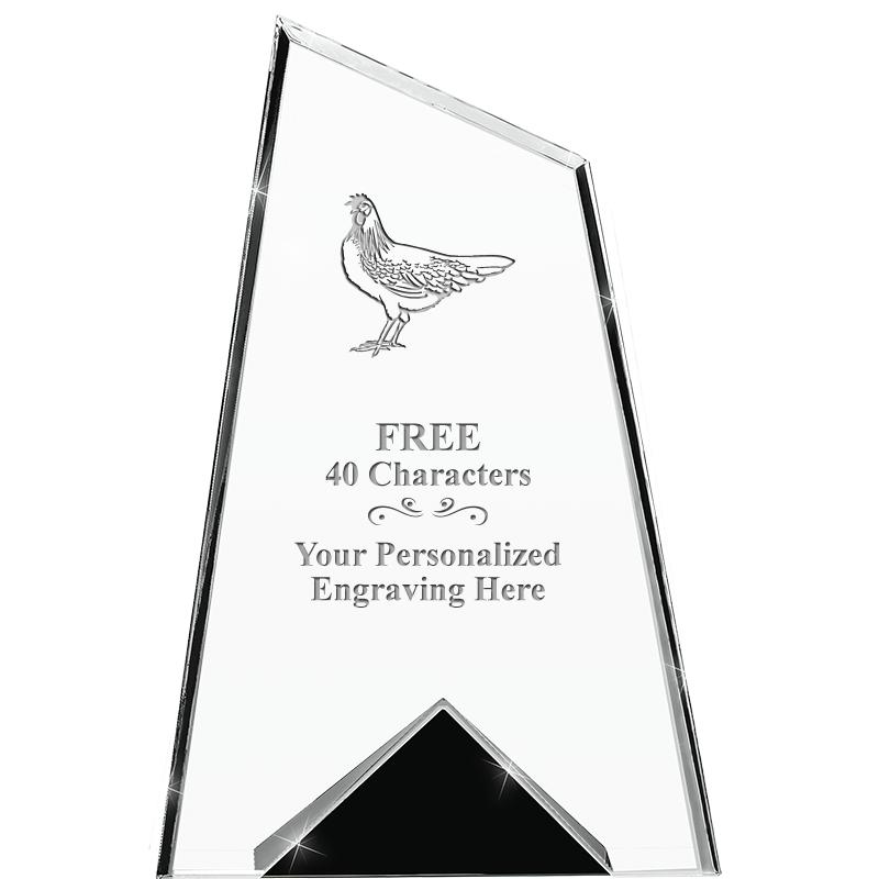 9" PHAROAH ONYX CRYSTAL