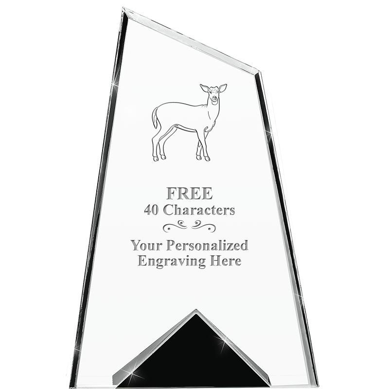 9" PHAROAH ONYX CRYSTAL