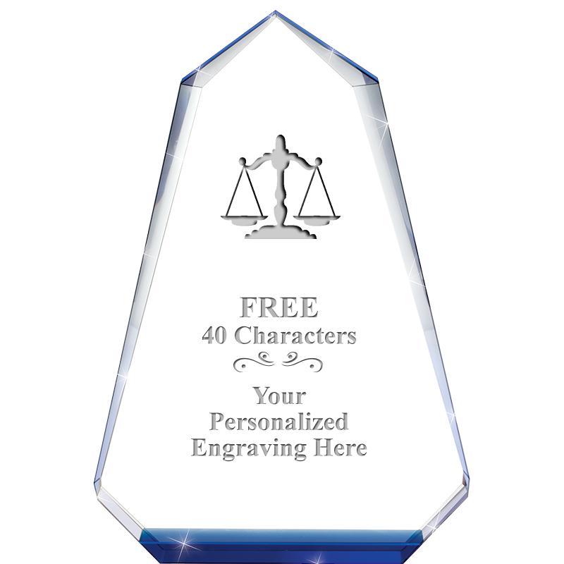 9" SAPPHIRE PINNACLE CRYSTAL