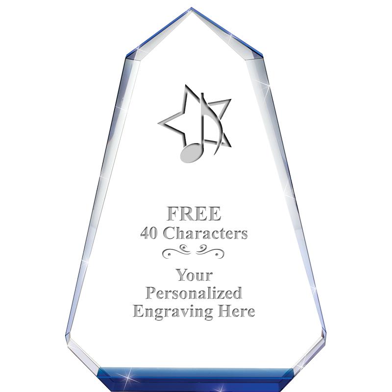 9" SAPPHIRE PINNACLE CRYSTAL