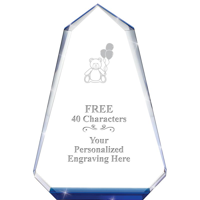 9" SAPPHIRE PINNACLE CRYSTAL