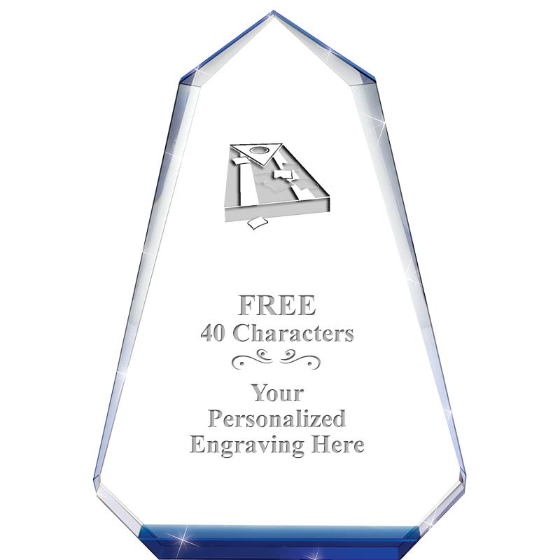 9" SAPPHIRE PINNACLE CRYSTAL