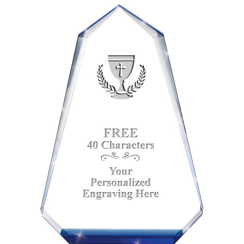 9" SAPPHIRE PINNACLE CRYSTAL