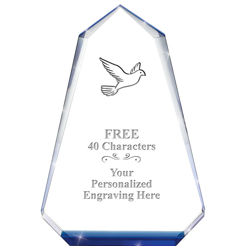 9" SAPPHIRE PINNACLE CRYSTAL