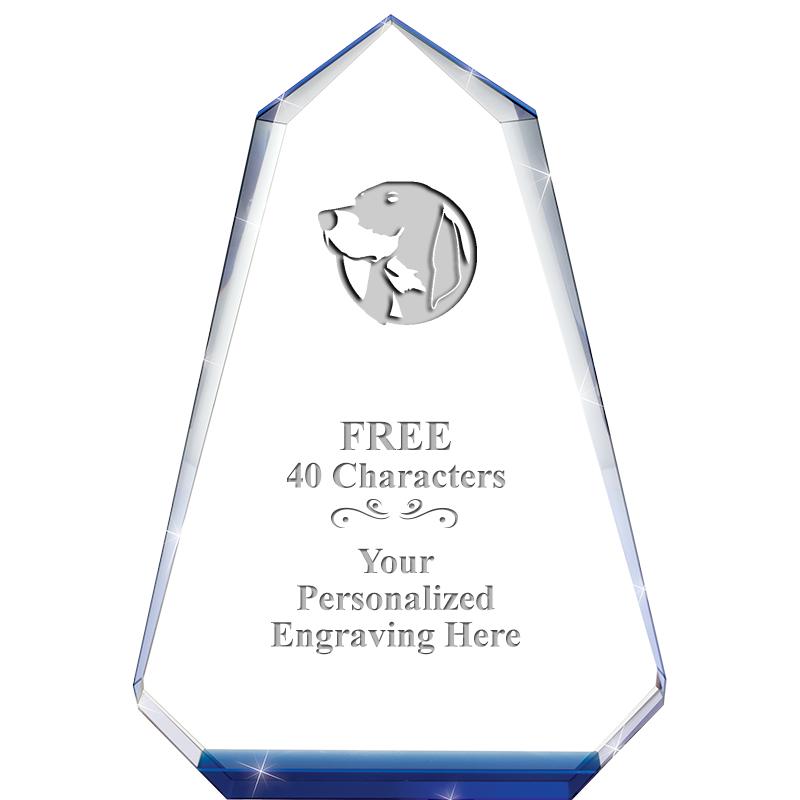 9" SAPPHIRE PINNACLE CRYSTAL